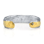Sprinkled Diamond Bangle Cuff, No. 12 Bangle Stones of Character