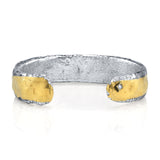 Sprinkled Diamond Bangle Cuff, No. 12 Bangle Stones of Character