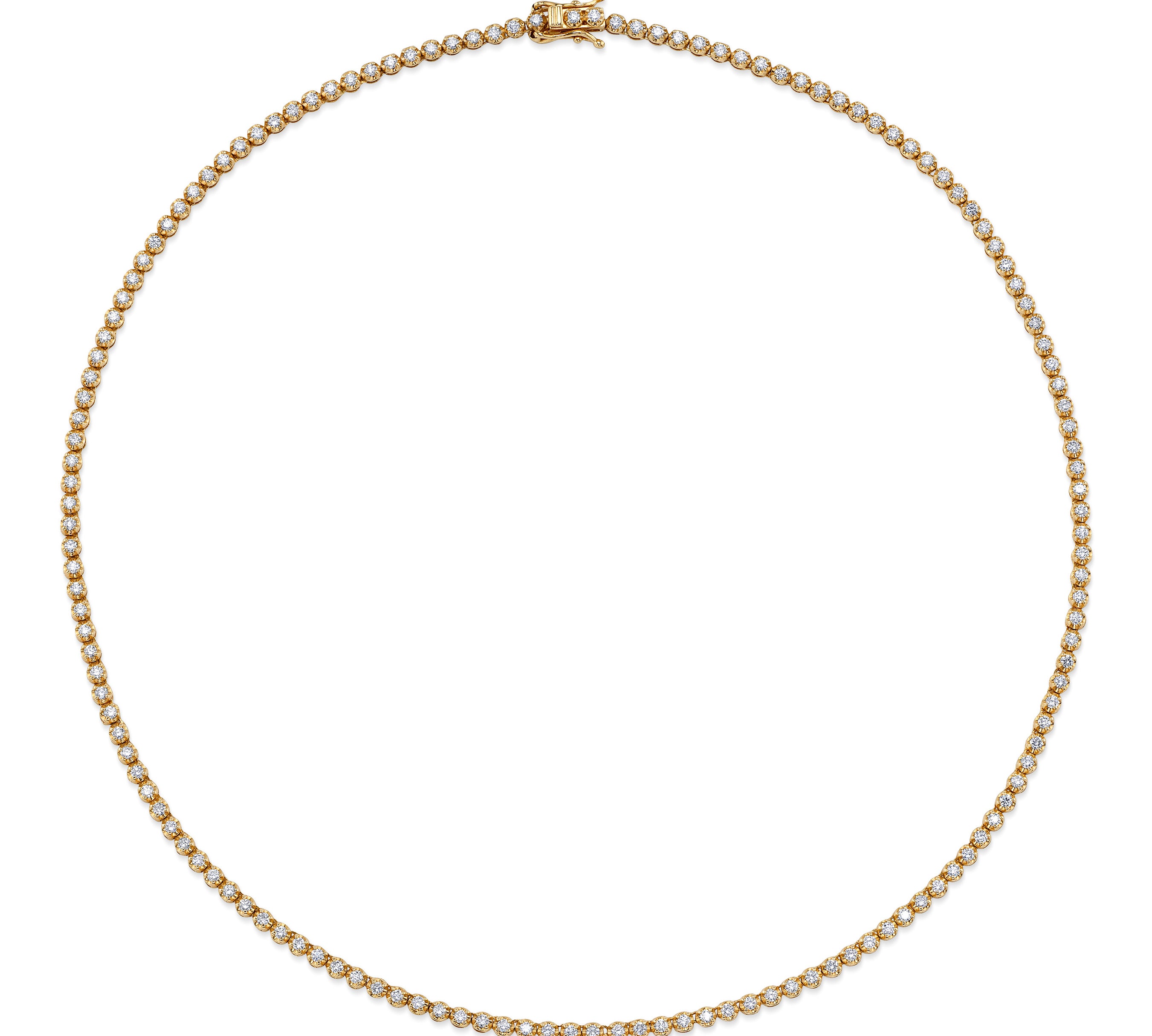 Classic Diamond Tennis Necklace Tennis Necklace Roseark Deux