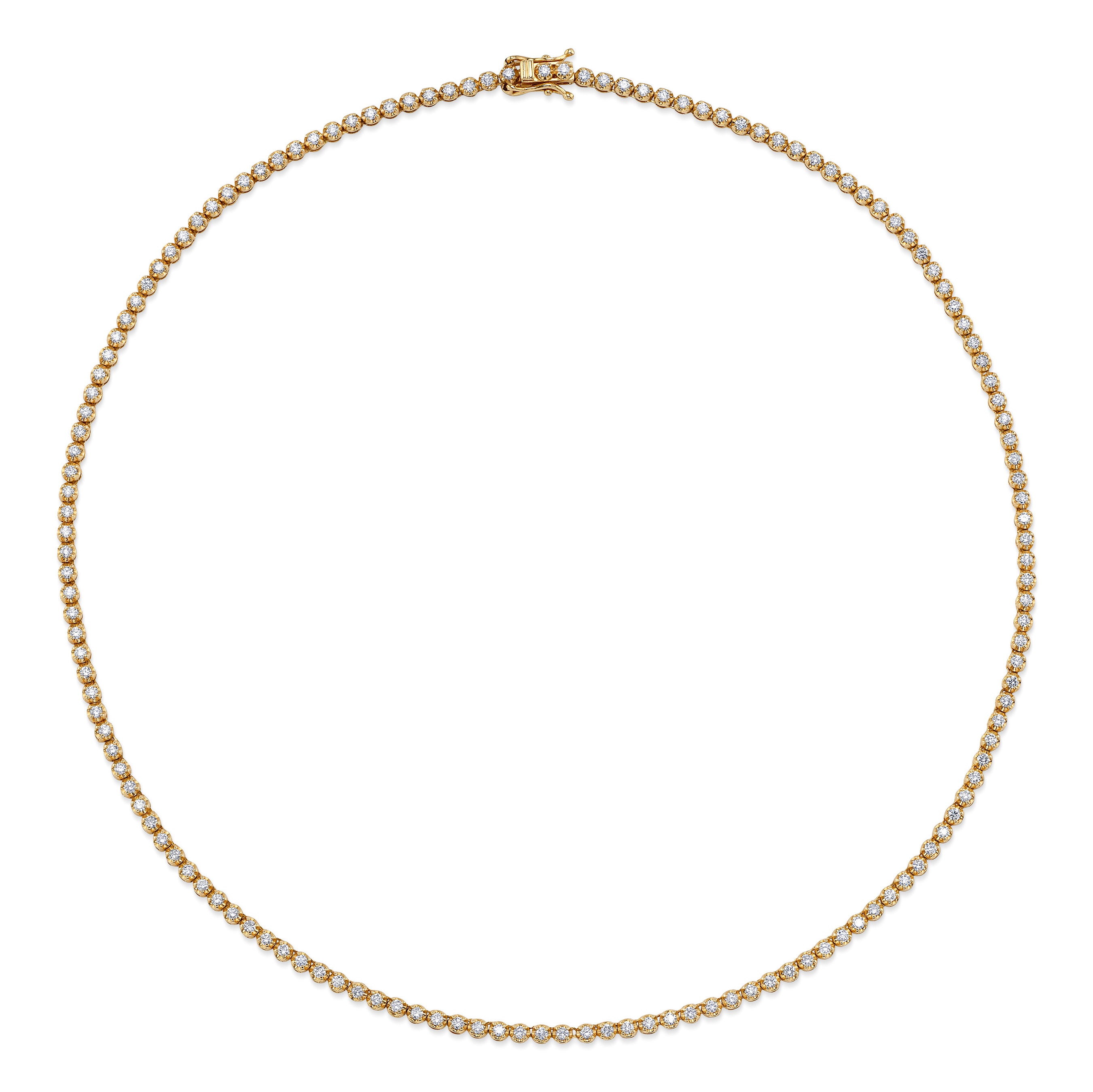 Classic Diamond Tennis Necklace Tennis Necklace Roseark Deux