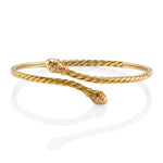 Antique Gold 1900's Braided Wedding Cuff Cuff Bracelet Roseark Vintage