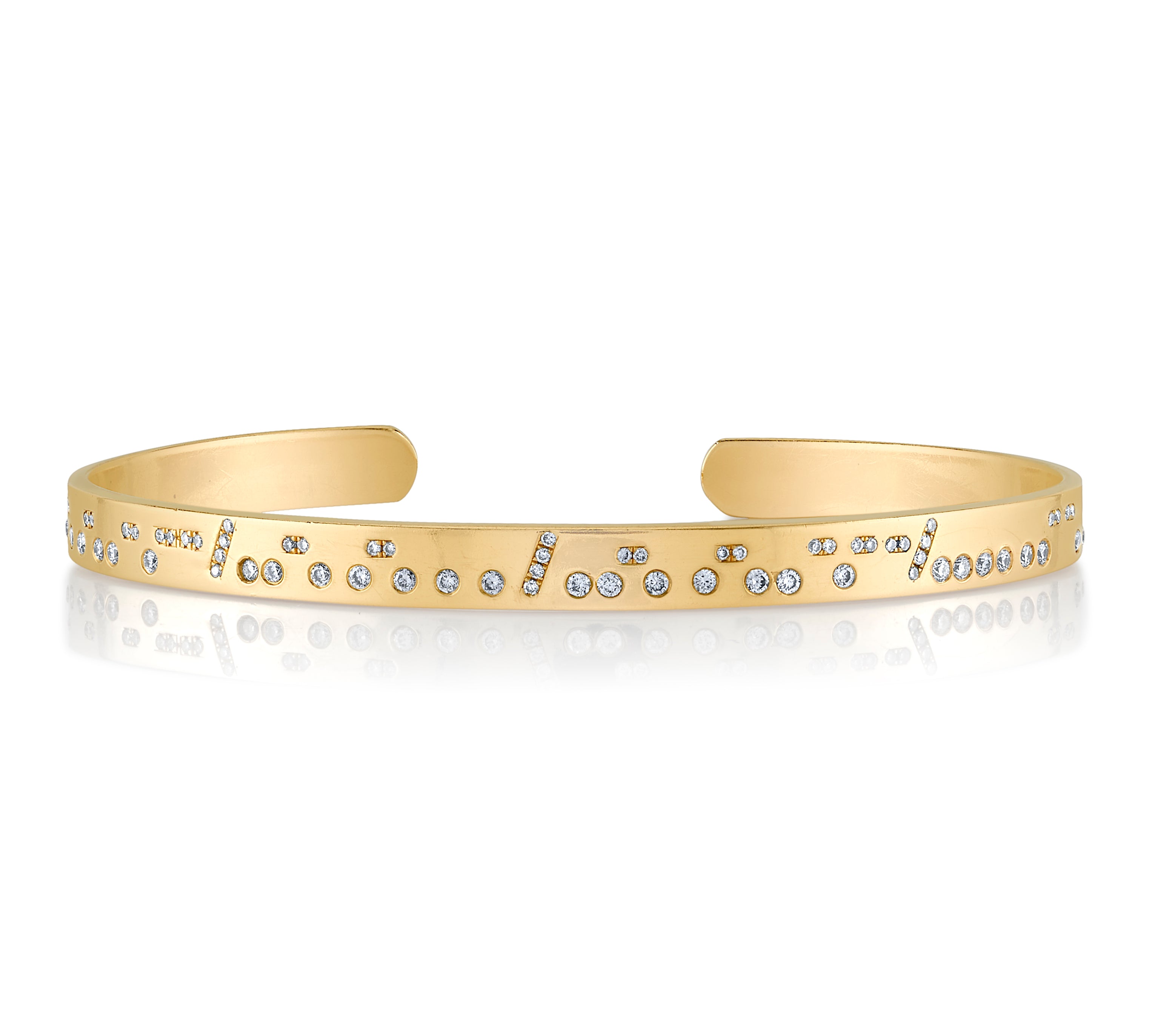 Morse Code Cuff Cuff Bracelet Jagga Jewelry   