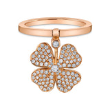 Diamond Four Leaf Clover Ring Ring Jagga Jewelry 6