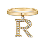 Personalized Diamond Initial Ring Ring Jagga Jewelry 6 R