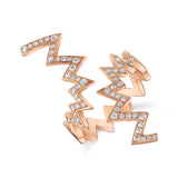 Zigzag Diamond Ring Statement Ring Jagga Jewelry 6