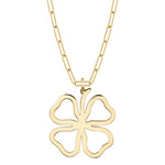 Four Leaf Clover Pendant Pendant Necklace Jagga Jewelry With Chain