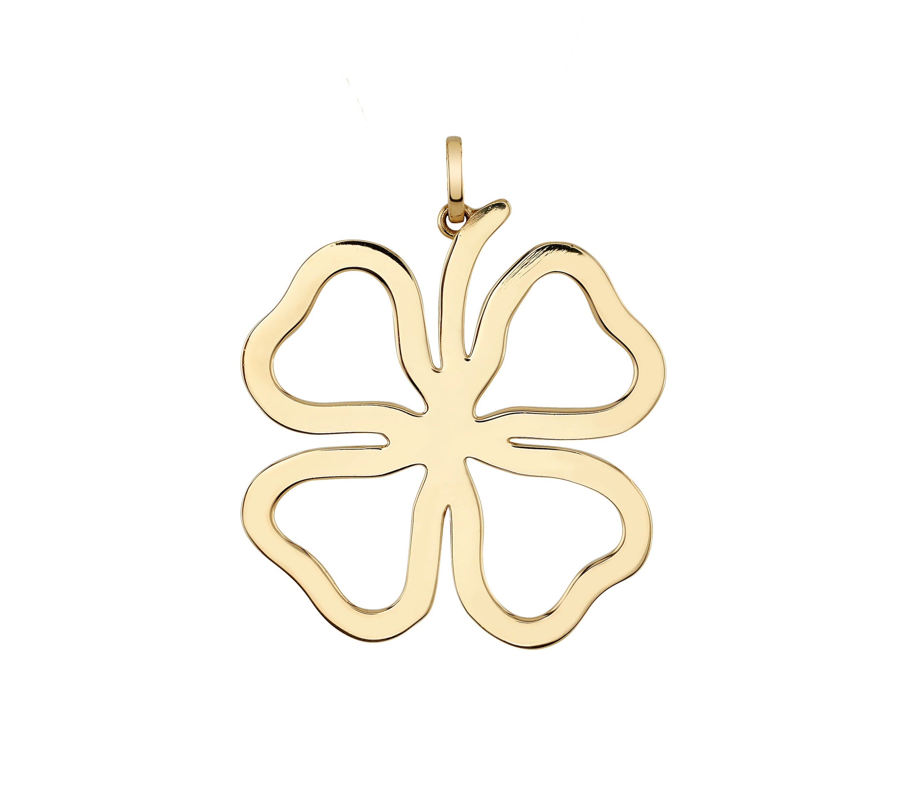 Four Leaf Clover Pendant Pendant Necklace Jagga Jewelry Pendant Only