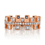 Dot Princess Stack Diamond Ring Ring Jagga Jewelry 2.5