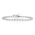 Gradient Bezel Diamond Tennis Bracelet Tennis Bracelet Roseark Deux