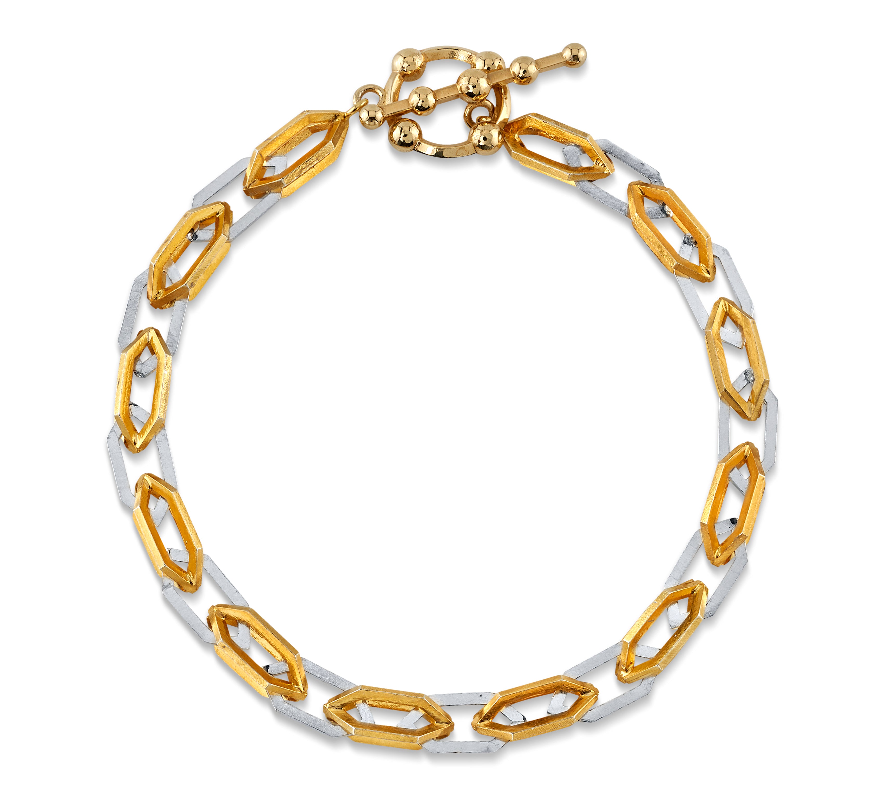 4x2 Link Bracelet Chain Bracelet Crescent Heights HARDware Lab