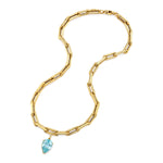 Aquamarine Statement Necklace Statement Necklace Roseark Jewelry