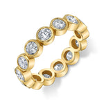 Diamond Infinity Band Band Ring Roseark Deux