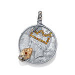 Yellow Diamond Snake Pendant Pendant Stones of Character   