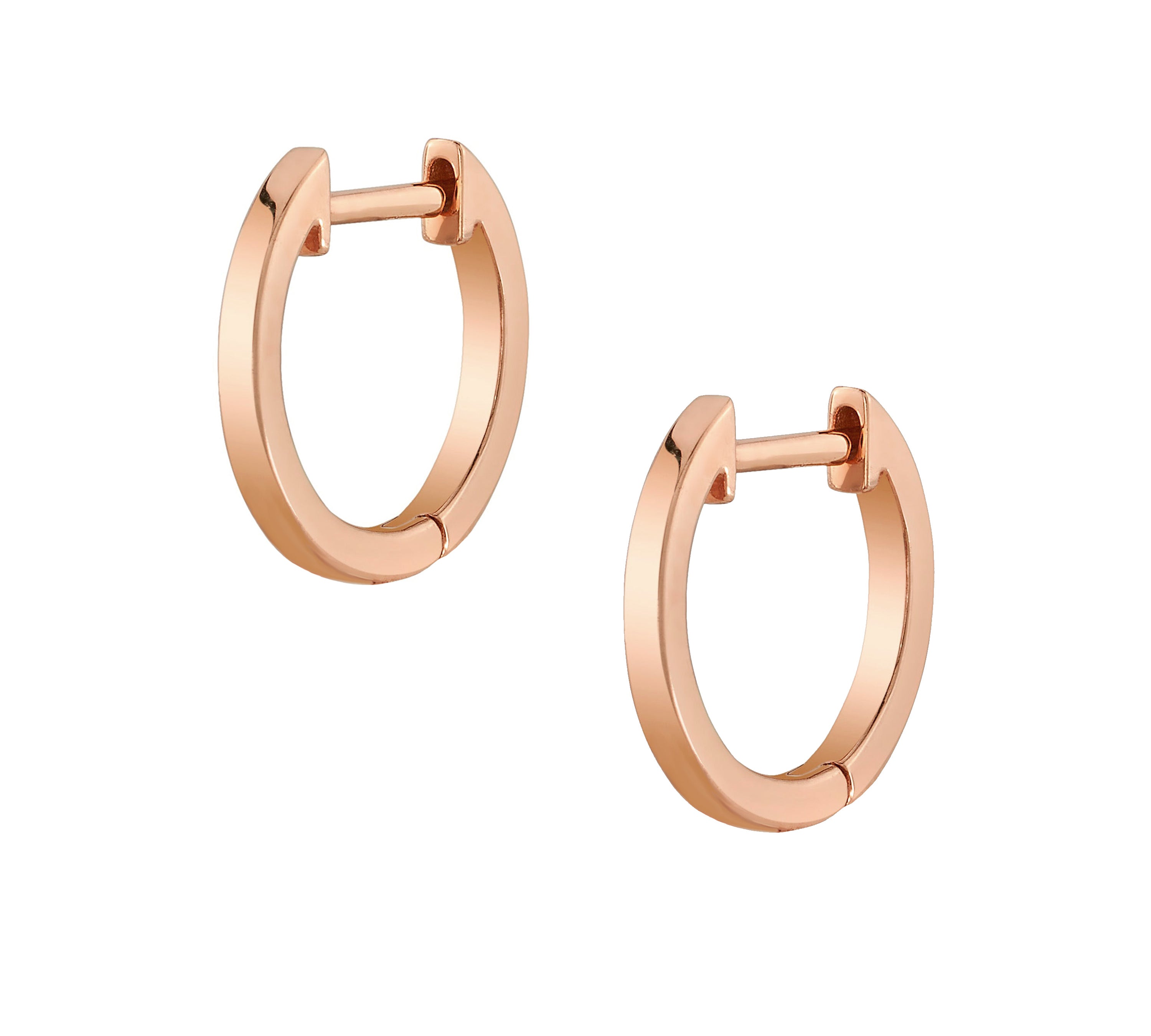 Medium Huggie Hoop V2 Huggie Earrings Roseark Deux Pair