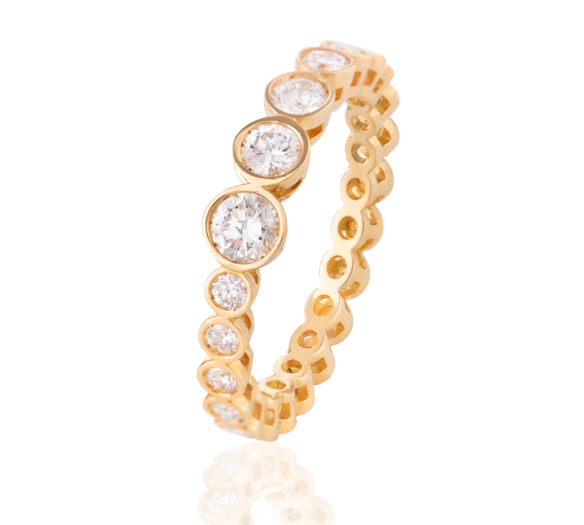 Diamond Bubble Ring Ring Falamank