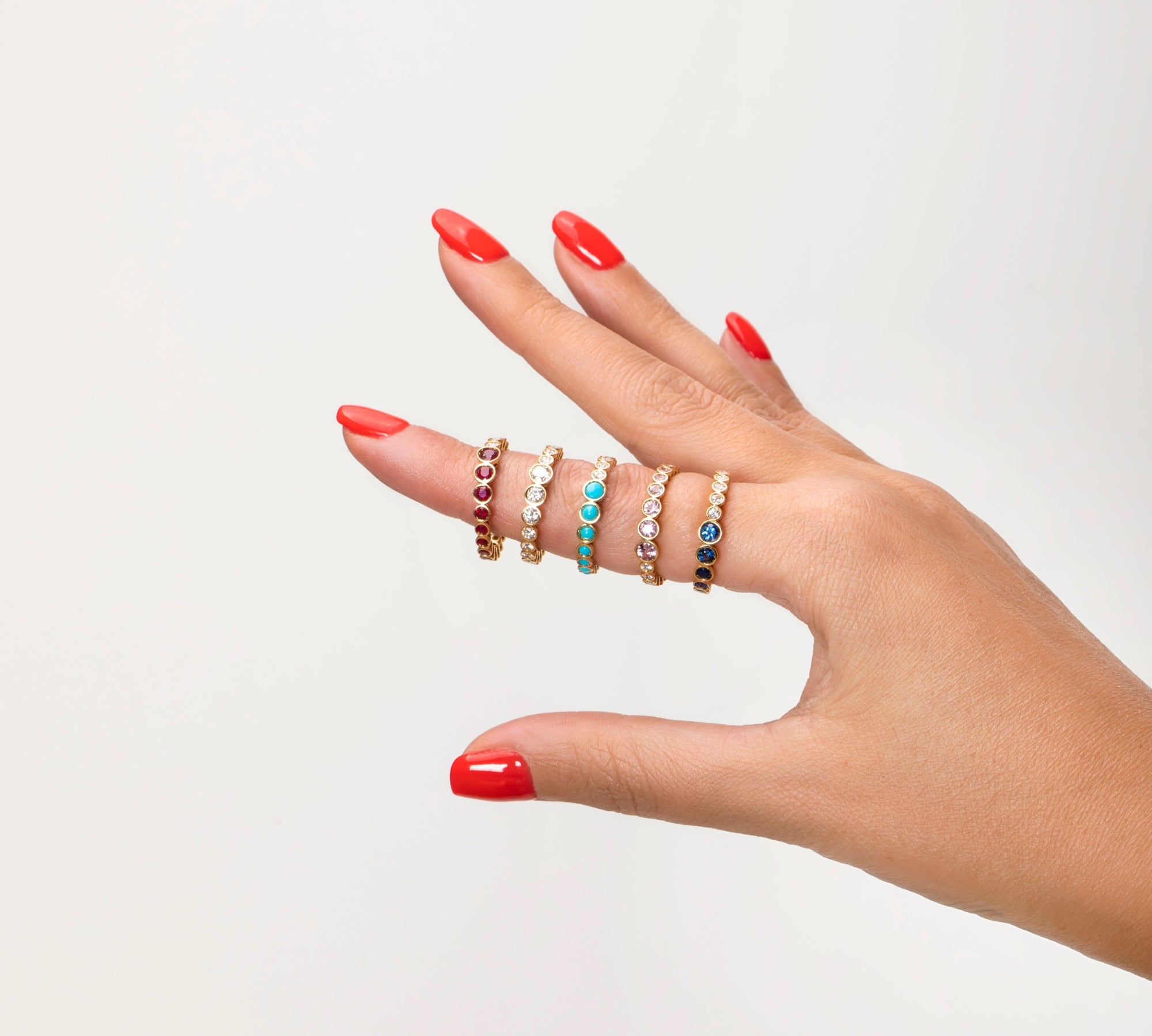 Diamond Bubble Ring Ring Falamank