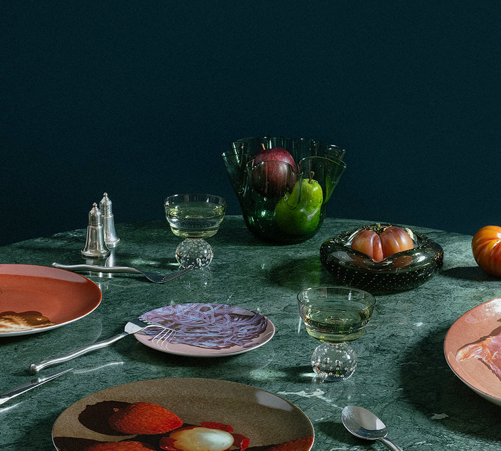 Pasta La Vista Dessert Plate Platter Shayna Fontana