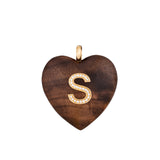 Large Diamond Heart Pendant