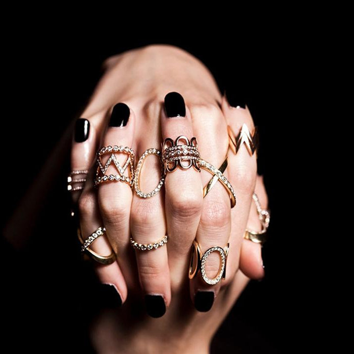 Diamond X Thumb Ring Ring Jagga Jewelry
