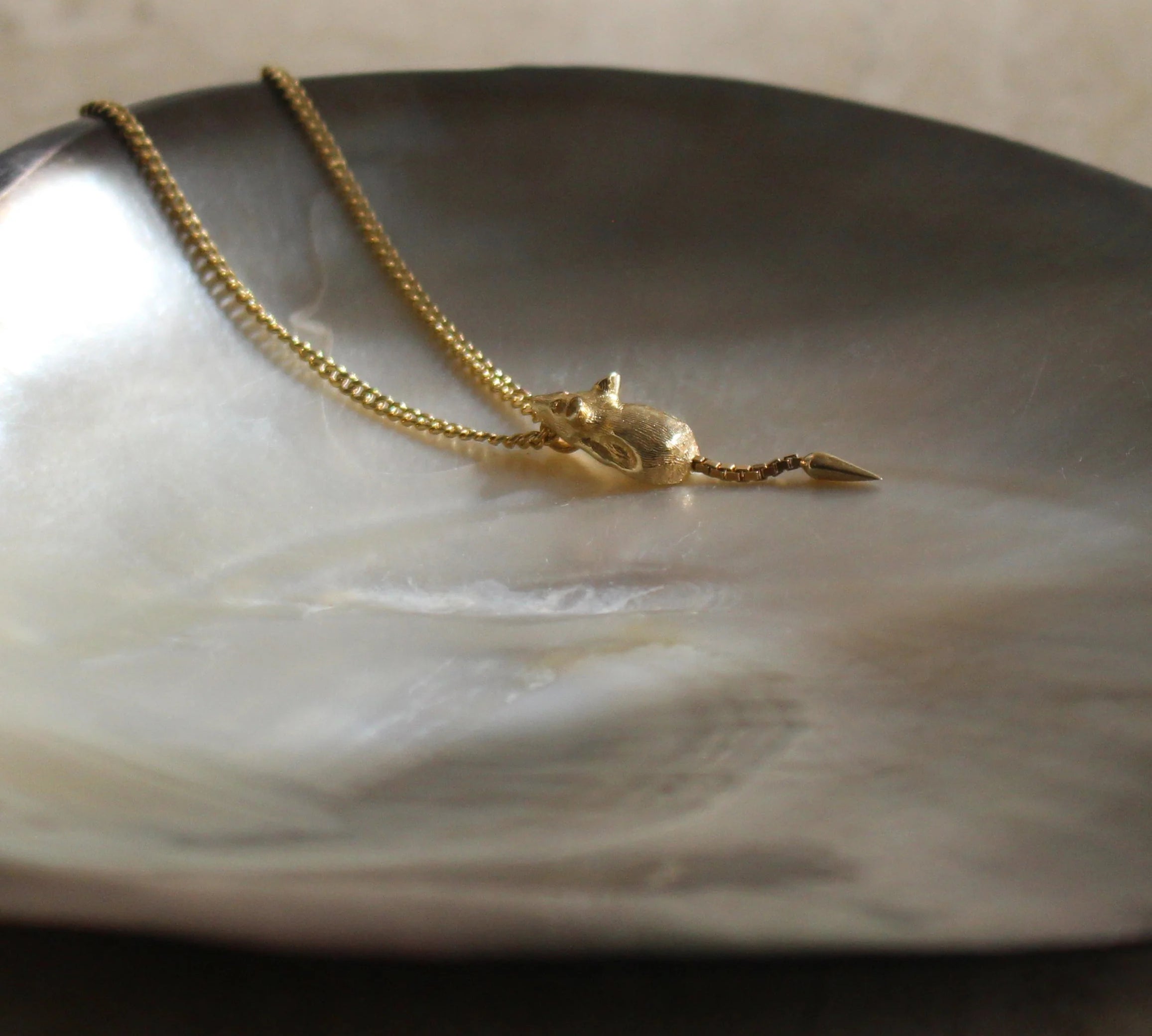 Jerry Necklace with Diamond Necklace Roseark Deux