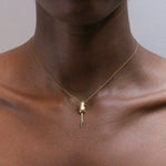 Jerry Necklace with Diamond Necklace Roseark Deux