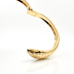 Claw Bangle with Sprinkled Diamonds, Sterling Silver Bangle MAE + LANG