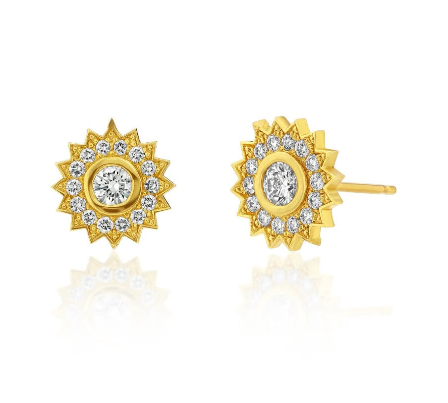 Twilight Star Studs Stud Earrings Malibu Soul Fine Jewelry Diamond