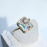 Moonstone Glow Ring
