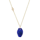 V-Land Shell Necklace Pendant Necklace Elisabeth Bell Jewelry Lapis