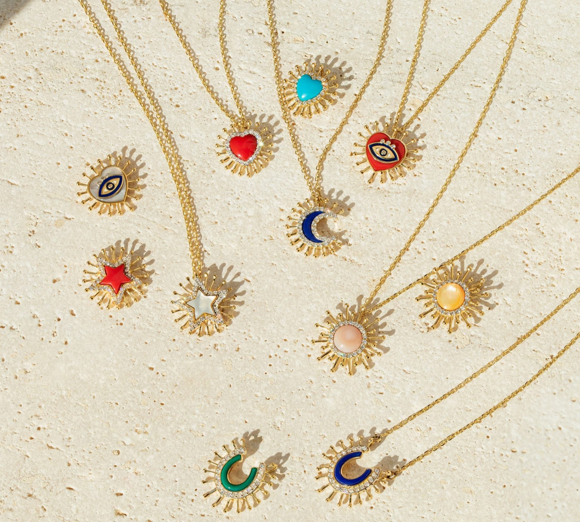 With Love Necklace Charm Necklace Latelier Nawbar