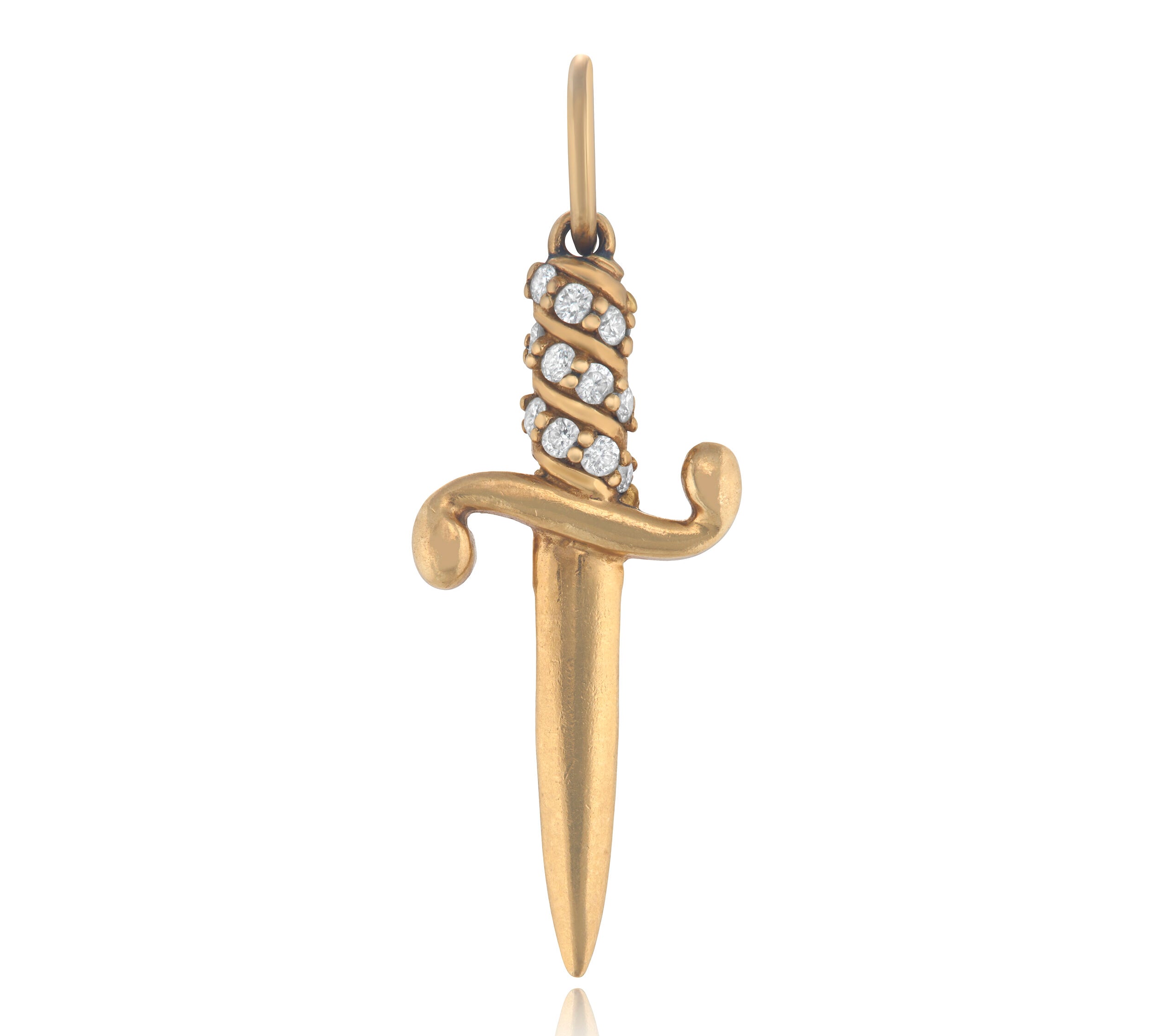 Diamond Dagger Pendant Pendant Maura Green   