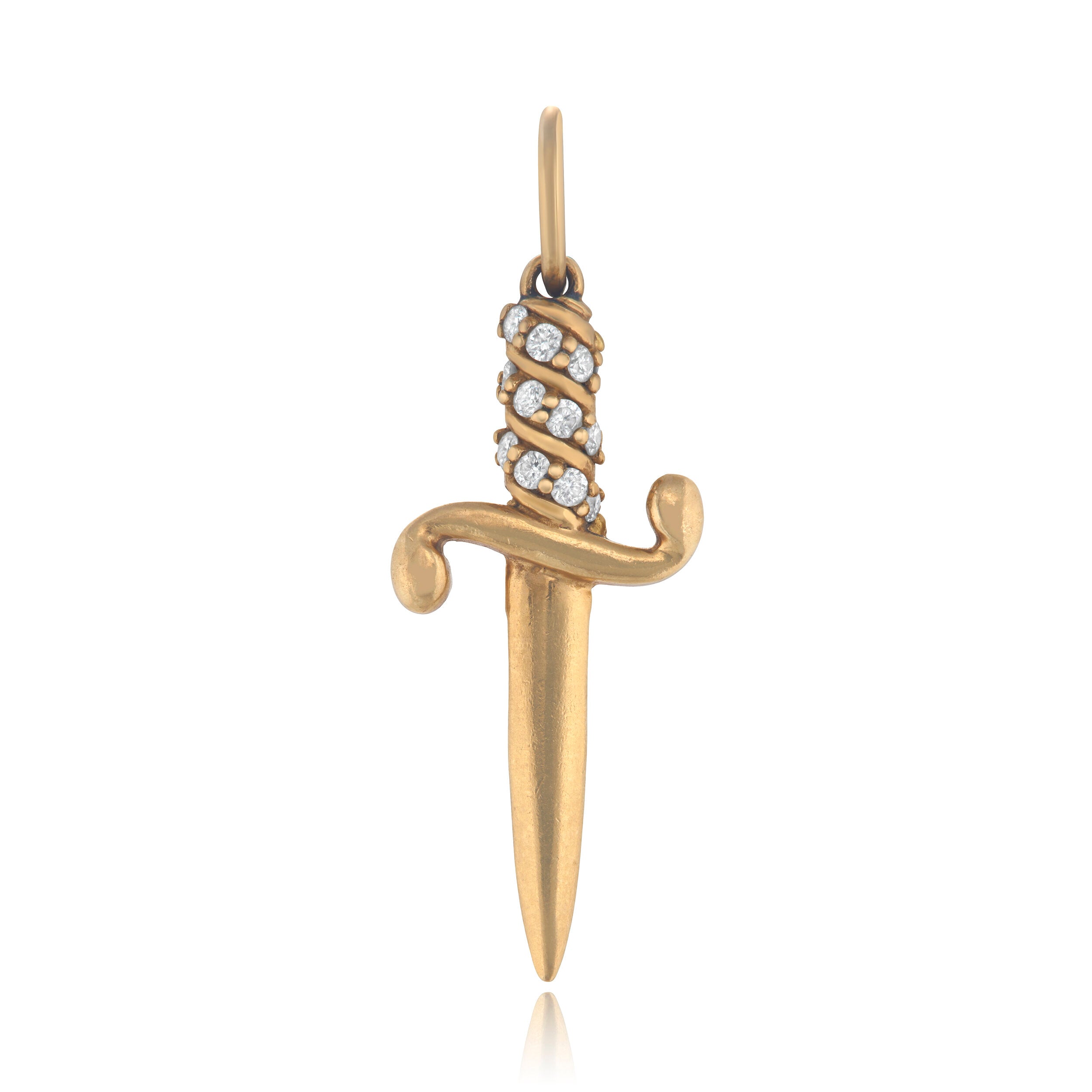 Diamond Dagger Pendant Pendant Maura Green   