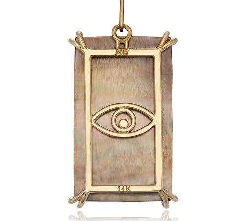 Moon Tarot Card Pendant Pendant Maura Green   