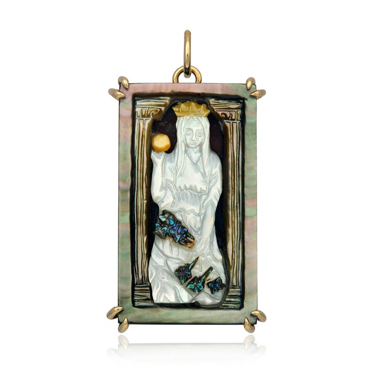 The Empress Tarot Charm, Silver Charm Maura Green