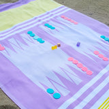 Oahu Backgammon Beach Towel BEACHbyBell