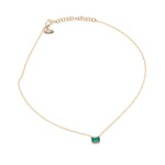 Emerald Cut Emerald Necklace Necklace The Finest Stack