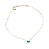 Emerald Cut Emerald Necklace Necklace The Finest Stack
