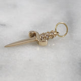 Diamond Dagger Pendant Pendant Maura Green   