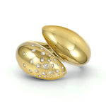Claw Ring with Sprinkled Diamonds Statement Ring MAE + LANG 14k Gold Yellow Gold 6