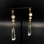 Quartz Dew Drops Drop Earrings MAE + LANG