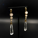 Quartz Dew Drops Drop Earrings MAE + LANG