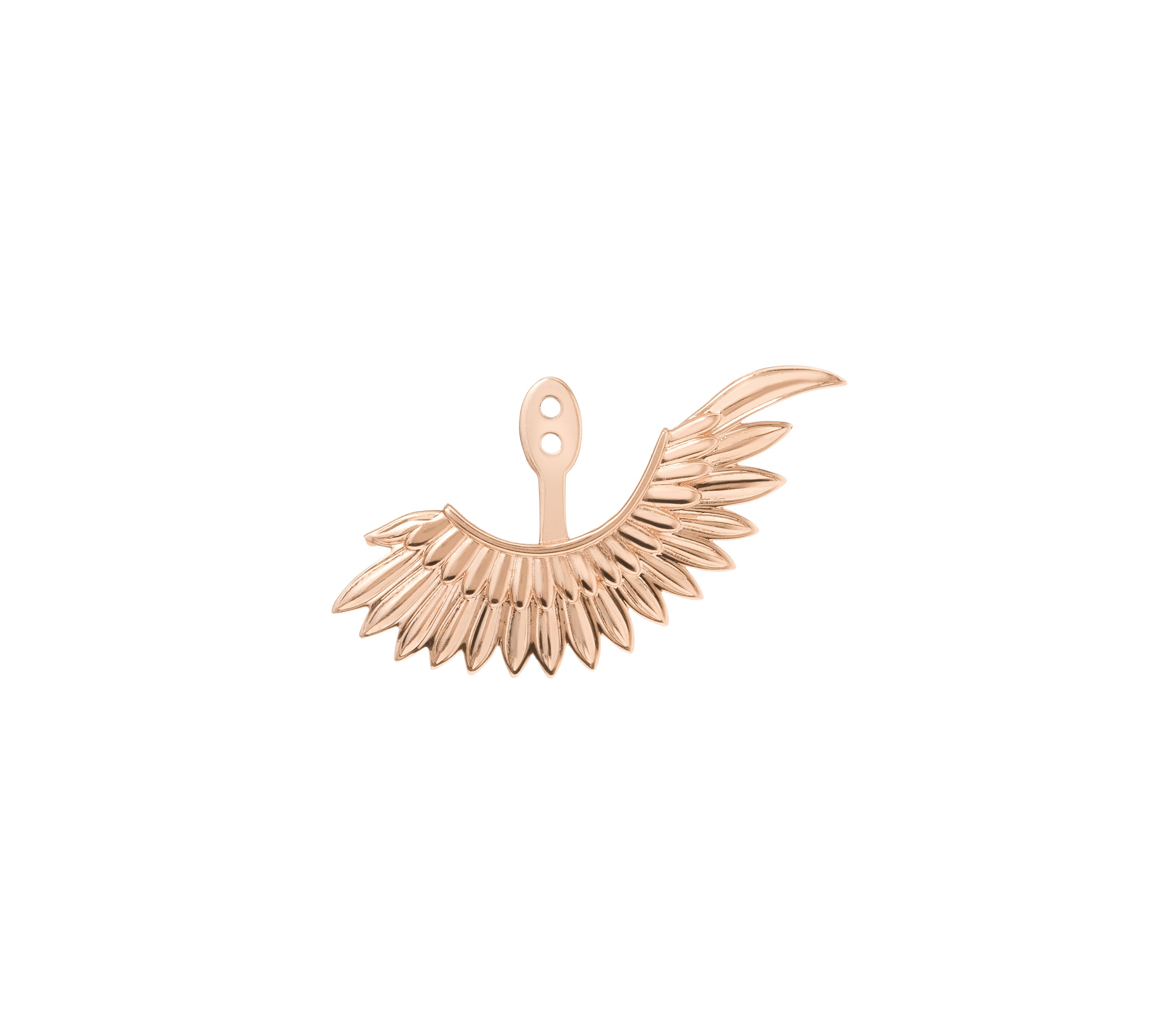 Anka Rising Ear Jacket Earrings Selin Kent Rose gold Left