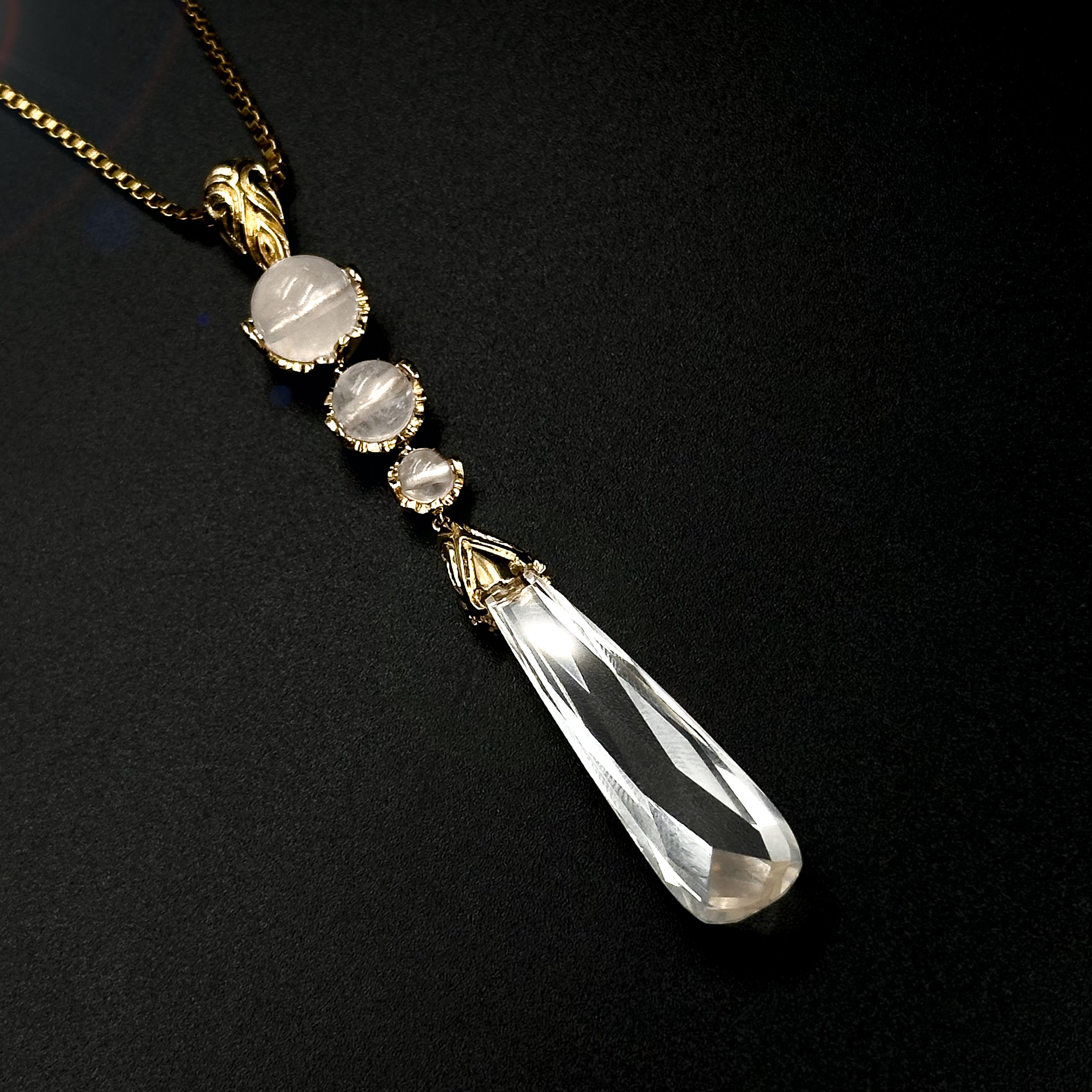 Quartz Dew Drop Pendant Pendant MAE + LANG