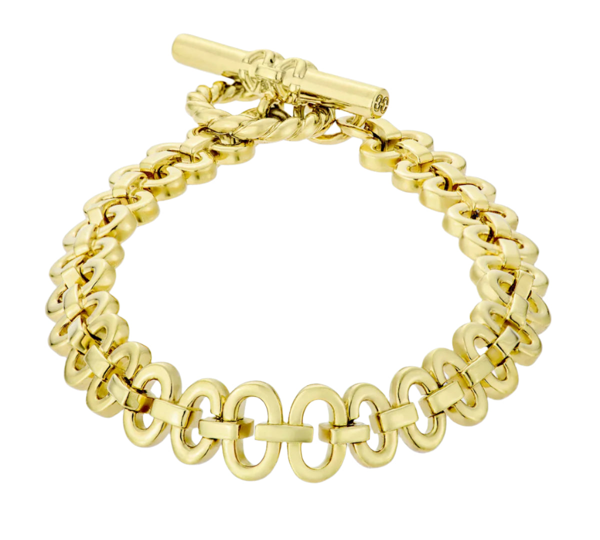 Harmony Iconic Bracelet, Solid Yellow Gold Chain Bracelet KIMITAKE