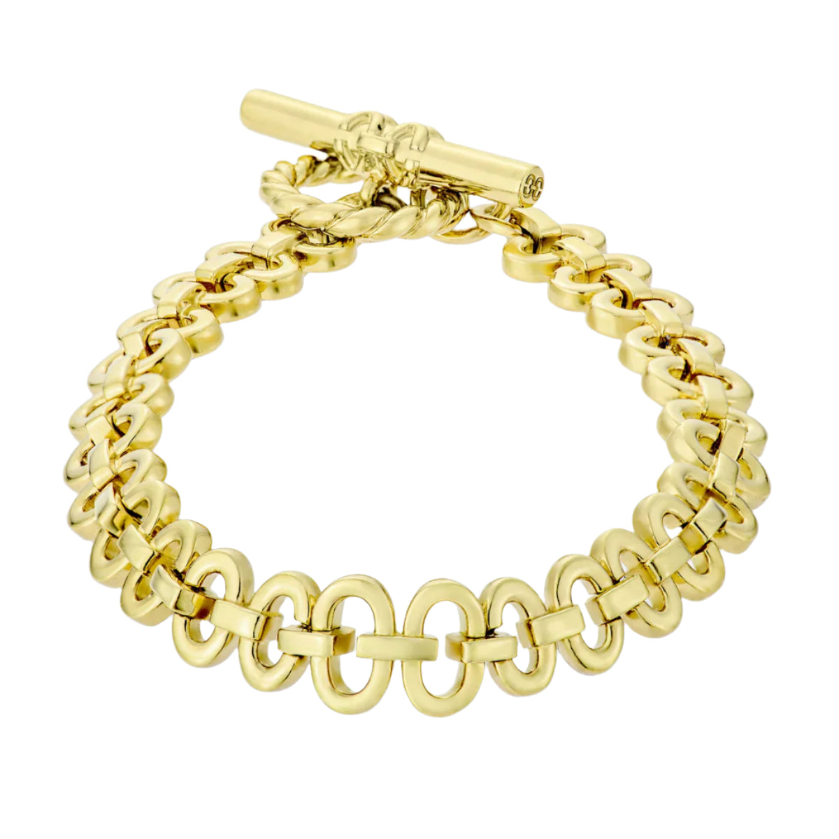 Harmony Iconic Bracelet, Solid Yellow Gold Chain Bracelet KIMITAKE