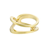Harmony Infinity Ring with Diamonds Ring KIMITAKE