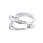 Harmony Infinity Ring with Diamonds Ring KIMITAKE