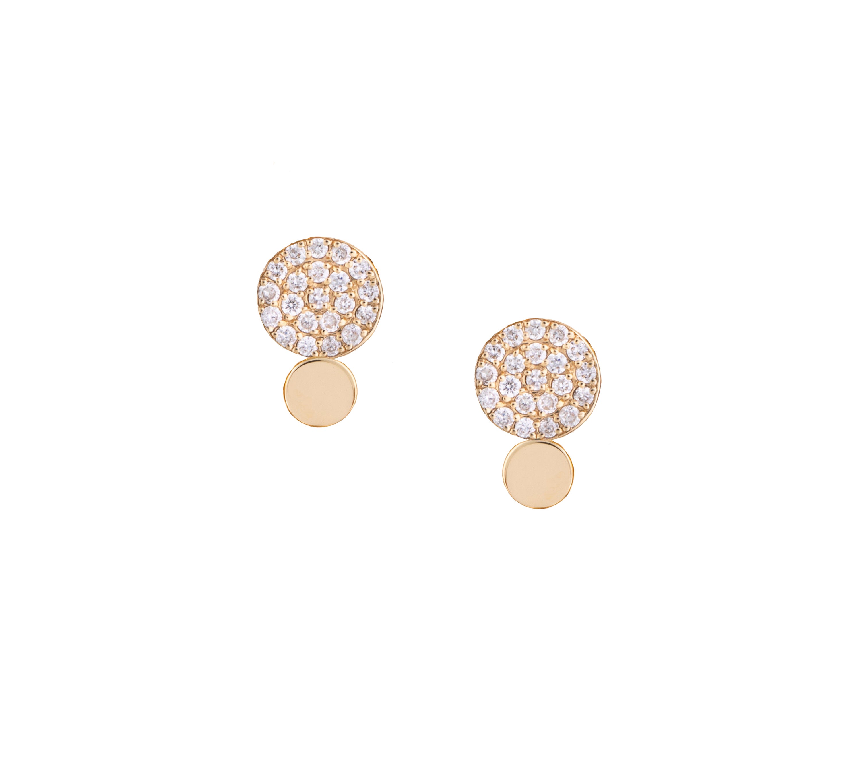 Mini Diamond Bubbles Stud Earrings Stud Earrings Falamank