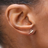 Tacosaurus Studs Stud Earrings Roseark Deux