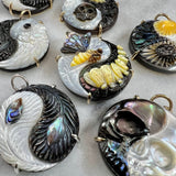 Butterfly Yin Yang Pendant Pendant Maura Green   